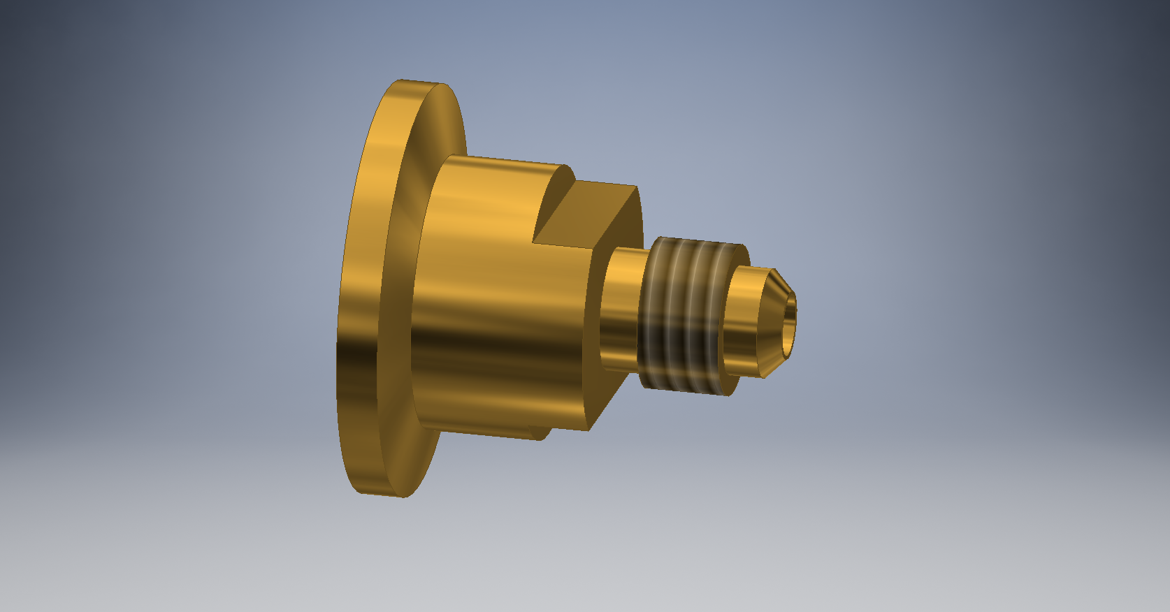 Redukce s flérem KF 16-1/4"